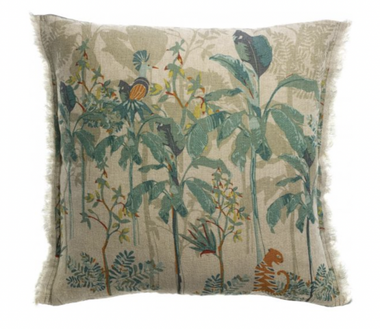 Coussin imprim Zeff Raja multicolore 45 x 45